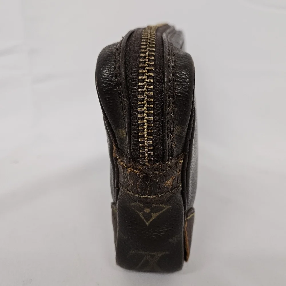 Louis Vuitton Vintage 1991 Marly Clutch In Brown LV Monogram - Picture 8 of 14